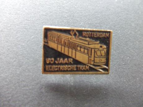 RET Rotterdam 60 jaar electr. Tram openbaar vervoer